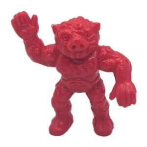 Weird Balls Figure Flyweight Wrestler Wart Hog Red TMAC 1986 SKU324